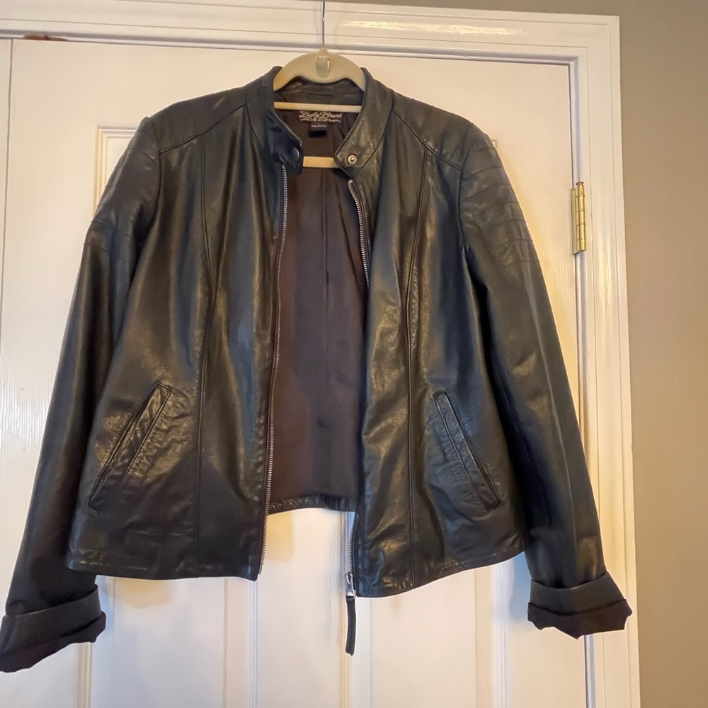 Lucky brand leather jacket